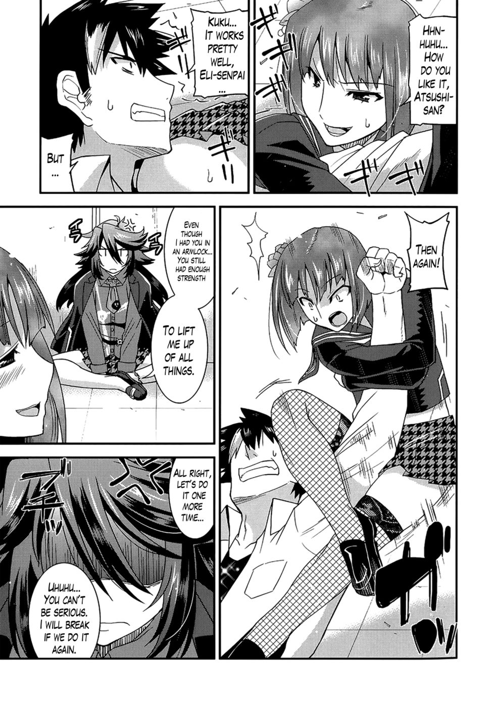 Hentai Manga Comic-Namaiki Oppai Banchou (Banka-Love)-Chapter 4-1